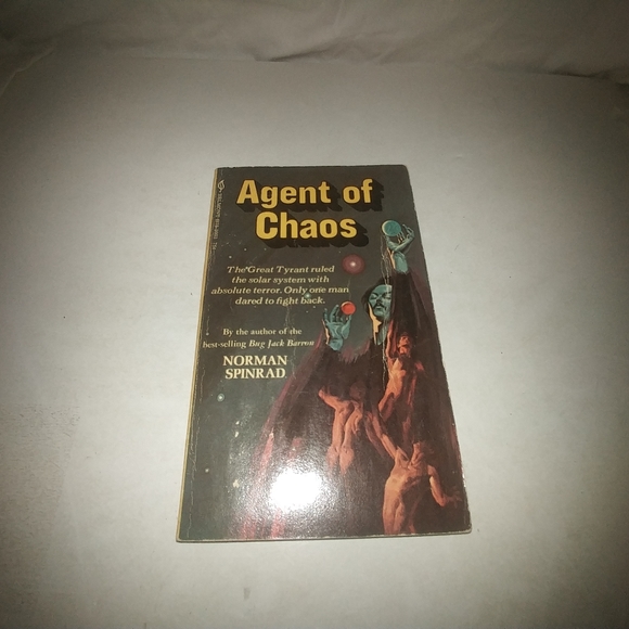 Agent of Chaos by Norman Spinrad 1970 Vintage Used - Picture 1 of 5